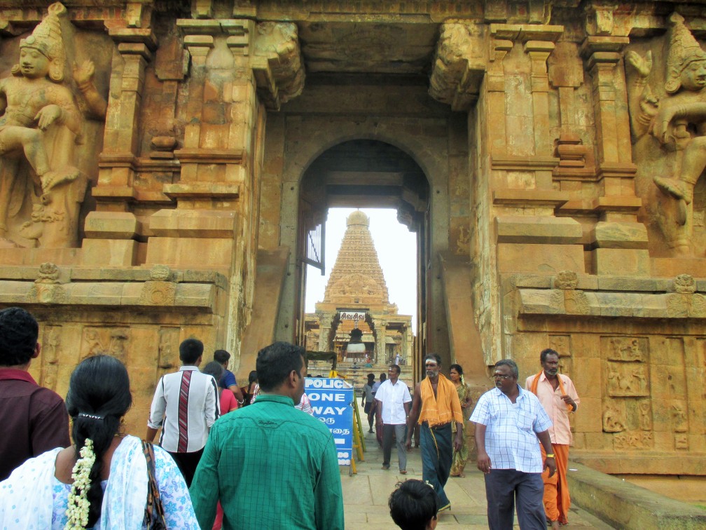Tanjore - temple Brihadesvara classé au patrimoine de l’UNESCO.